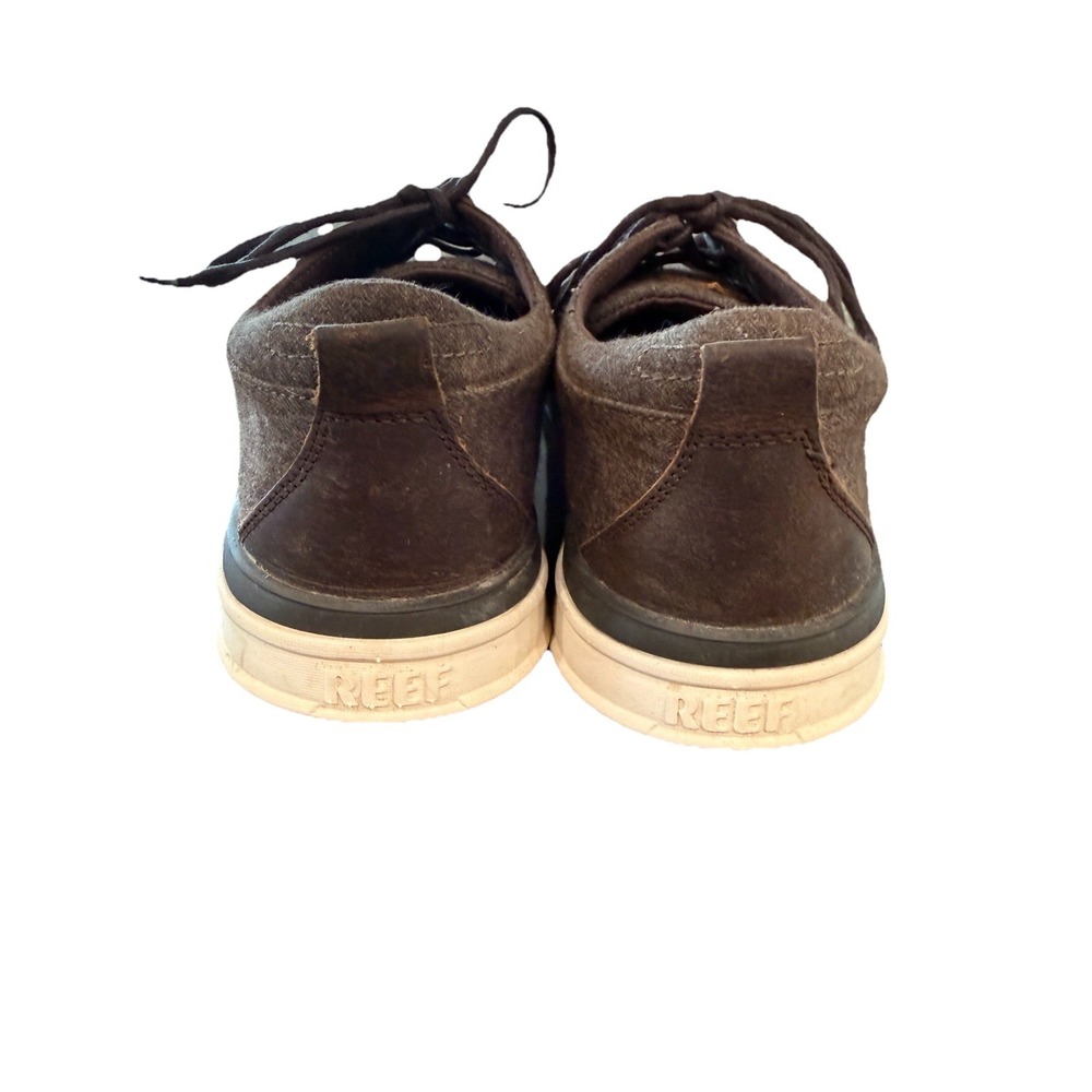 REEF‎ MEN'S ROVER LOW TX SHOE Beach Comfort Canvas Brown sz 8 Shoes Lightweight - Picture 4 of 6